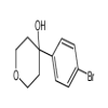 4-(4-Bromophenyl)tetrahydropyran-4-ol of picture