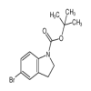 N-Boc-5-bromoindoline of picture