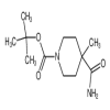 1-Boc-4-methylpiperidine-4-carboxamide of picture