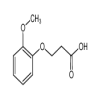 3-(2-Methoxyphenoxy)propionic Acid of picture