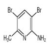 2-Amino-3,5-dibromo-6-methylpyridine of picture