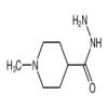 1-Methylpiperidine-4-carbohydrazide of picture