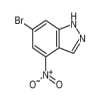 6-Bromo-4-nitro-1H-indazole of picture