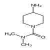 4-Amino-N,N-dimethylpiperidine-1-carboxamide of picture
