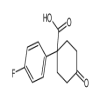 1-(4-Fluorophenyl)-4-oxocyclohexanecarboxylic Acid of picture