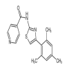 N-[4-(2,4,6-Trimethylphenyl)-2-thiazolyl]-4-pyridinecarboxamide of picture