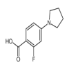 2-Fluoro-4-pyrrolidinobenzoic Acid of picture