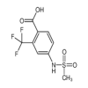 4-(Methylsulfonamido)-2-(trifluoromethyl)benzoic Acid of picture