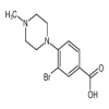 3-Bromo-4-(4-methyl-1-piperazinyl)benzoic Acid of picture