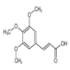 3,4,5-Trimethoxycinnamic Acid of picture
