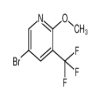 5-Bromo-2-methoxy-3-(trifluoromethyl)pyridine of picture