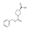 (R)-N-Cbz-3-pyrrolidinecarboxylic Acid of picture