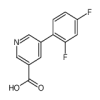 5-(2,4-Difluorophenyl)nicotinic Acid of picture