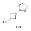 3-Azetidinethiol, 1-(4,5-dihydro-2-thiazolyl)-, monohydrochloride  of picture