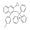 [2-Cyclopropyl-4-(4-fluorophenyl)-quinolin-3-ylmethyl]-triphenyl-phosphonium bromido of picture
