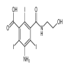 5-AMINO-N-(2-HYDROXYETHYL)-2,4,6-TRIIODOISOPHTHALAMIC ACID of picture
