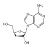 3'-deoxyadenosine of picture