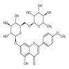 7-[[6-O-(6-deoxy-alpha-L-mannopyranosyl)-beta-D-glucopyranosyl]oxy]-5-hydroxy-4'-methoxyflavone of picture