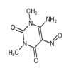 6-Amino-1,3-dimethyl-5-nitroso uracil of picture