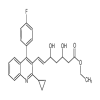Ethyl (E)-3,5-dihydroxy-7-[2-cyclopropyl-4-(4-fluorophenyl)-3-quinolinyl]-hept-6-enoater of picture