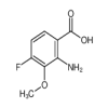 2-amino-3-methoxy-4-fluorobenzoic acid 97%