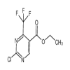 Ethyl 2-chloro-4-(trifluoromethyl)pyrimidine-5-carboxylate of picture