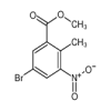 Methyl 5-bromo-2-methyl-3-nitrobenzoate of picture