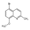 5-bromo-8-methoxy-2-methyl-quinoline of picture