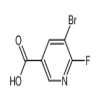 5-Bromo-6-fluoronicotinic acid of picture