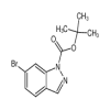TERT-BUTYL 5-BROMO-1H-INDAZOLE-1-CARBOXYLATE  98% of picture