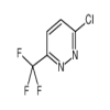 3-chloro-6-(trifluoromethyl)pyridazine 98% of picture