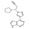 3-Cyclopentyl-3-[4-(7H-pyrrolo[2,3-d]pyrimidin-4-yl)-pyrazol-1-yl]-propionitrile of picture