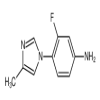 3-fluoro-4-(4-methyl-1H-imidazol-1-yl)benzenamine 98% of picture