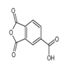 1,2,4-Benzenetricarboxylic anhydride of picture