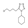 5-(4-Chlorobutyl)-1-cyclohexanyl tetrazole of picture