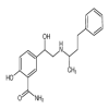 5-[1-HYDROXY-2-[(1-METHYL-3-PHENYLPROPYLAMINO)ETHYL]]SALICYLAMIDE of picture