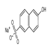 6-hydroxy-2-naphthalenesulfonic acid, sodium salt of picture