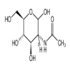 2-Acetamido-2-deoxy-D-Galactopyranose of picture