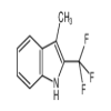 3-Methyl-2-(trifluoromethyl)-1H-indole of picture
