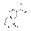 4-Bromomethyl-3-nitrobenzoic acid of picture