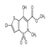 6-Chloro-4-hydroxy-2-methyl-2H-thieno[2,3-e]-1,2-thiazine-3-carboxylic acid methyl ester 1,1-dioxide（25g) of picture