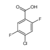 2,5-DIFLUORO-4-CHLOROBENZOIC ACID of picture