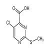 5-CHLORO-2-(METHYLTHIO)PYRIMIDINE-4-CARBOXYLIC ACID of picture
