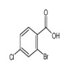 2-bromo-4-chlorobenzoic acid high quality of picture