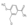 1-[3-(CHLOROMETHYL)-4-METHOXYPHENYL]ETHAN-1-ONE of picture
