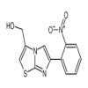 3-Hydroxymethyl-6-(2-nitrophenyl)imidazo[2,1-b]thiazole of picture