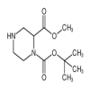 1-N-BOC-PIPERAZINE-2-CARBOXYLIC ACID METHYL ESTER of picture