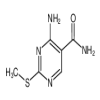 4-AMINO-2-(METHYLTHIO)PYRIMIDINE-5-CARBOXAMIDE of picture