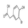 3-BROMO-4-HYDROXYBENZENEACETIC ACID of picture