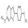 2-(4-Methoxy phenyl)-6-methoxy benzo[b]thiophene of picture